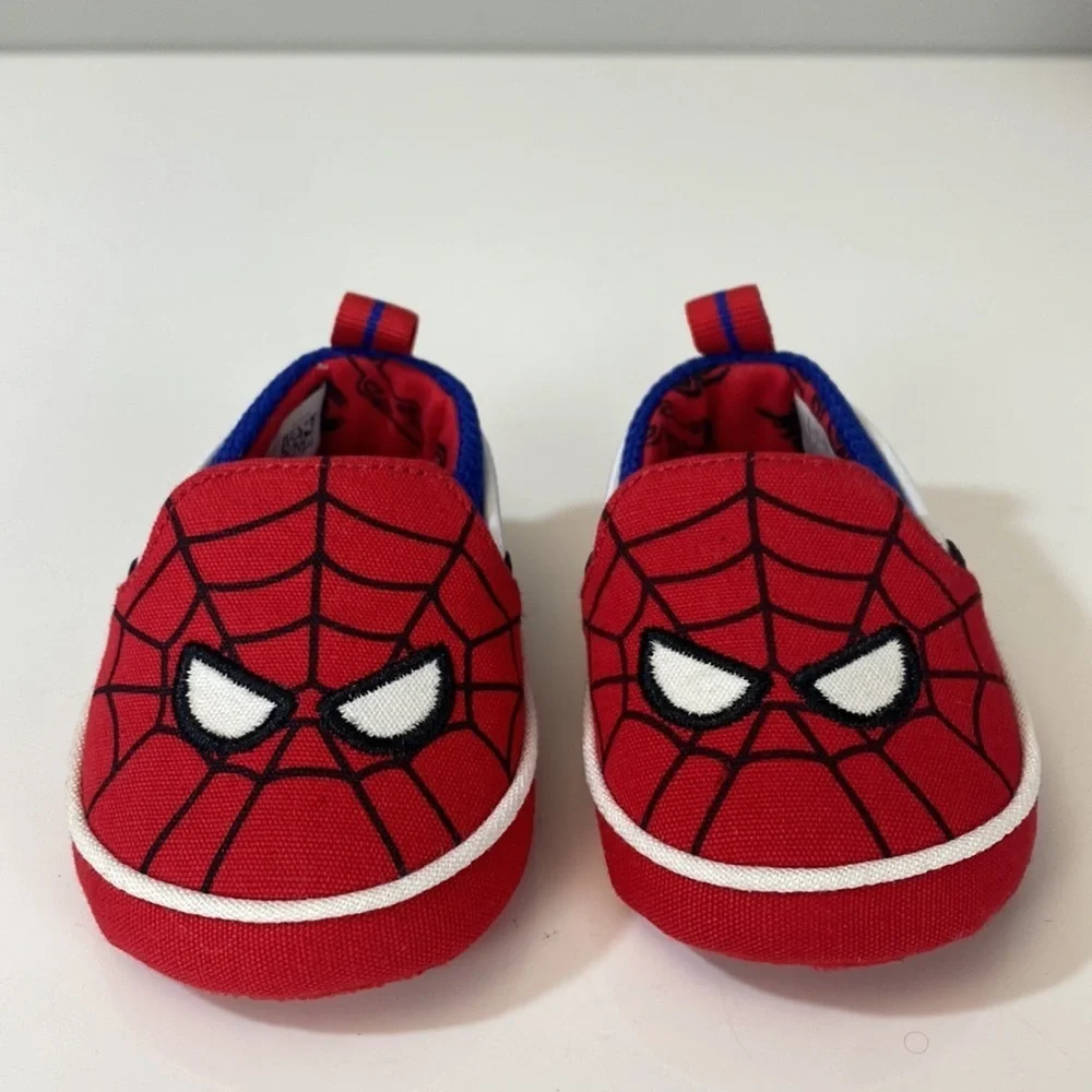 Toms x Marvel Spider-Man Baby Lima Shoes Size T3